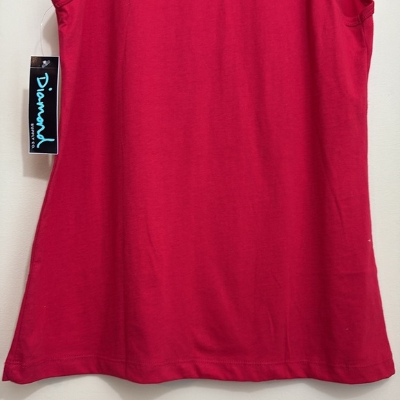 Diamond Supply Company | Red NWT Graphic 100%Cotton Tank Top Shirt S - Picture 9 of 9